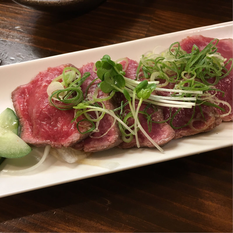 牛たたき(すいば 四条河原町店 )