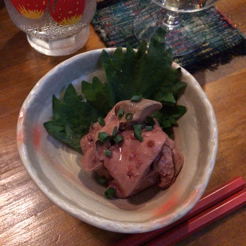 しっとり漬け鶏レバー(酒場ル 丸森)