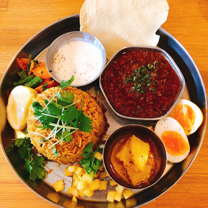 マトンビリヤニ(アンドビール)