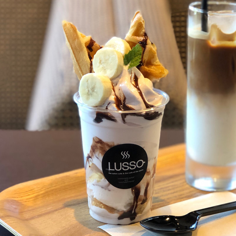 チョコバナナパフェ(LUSSO （ルッソ）)