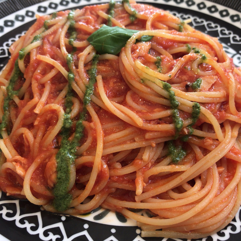 ツナとチーズのバジルトマトソース(パステル イオンタウン鈴鹿店 （Pastel）)