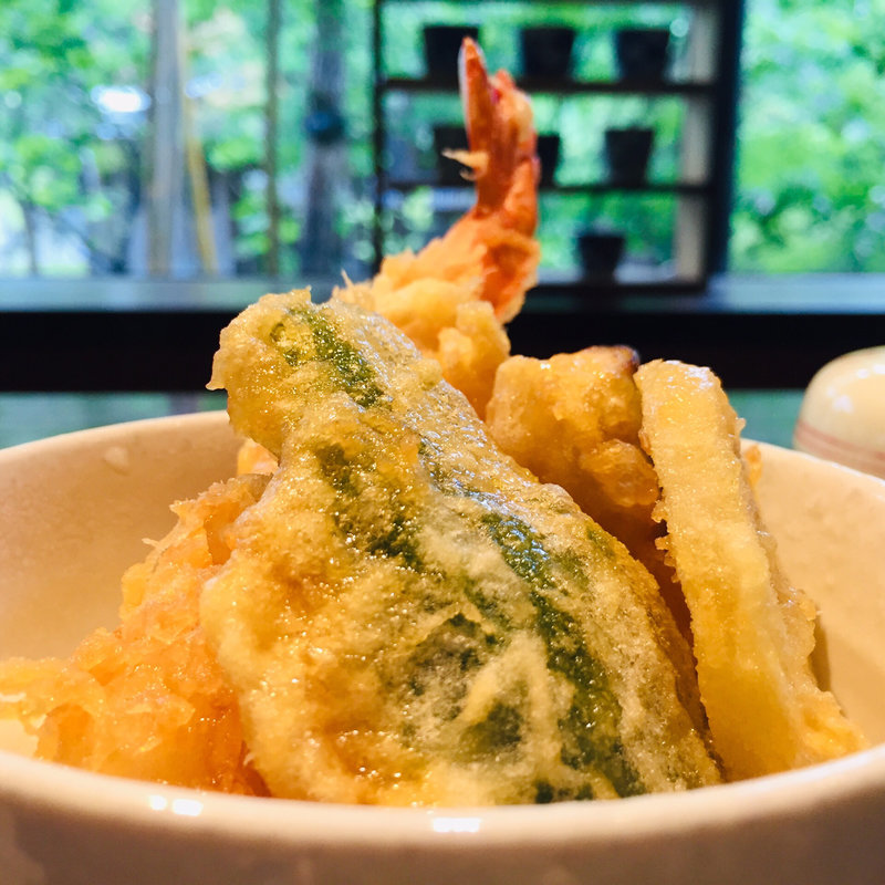 特天丼セット(がんこ庵 大重谷店 )