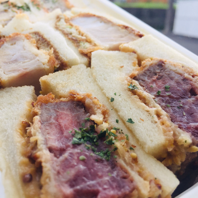 牛カツサンド(牛かつ ぎゅう太 )