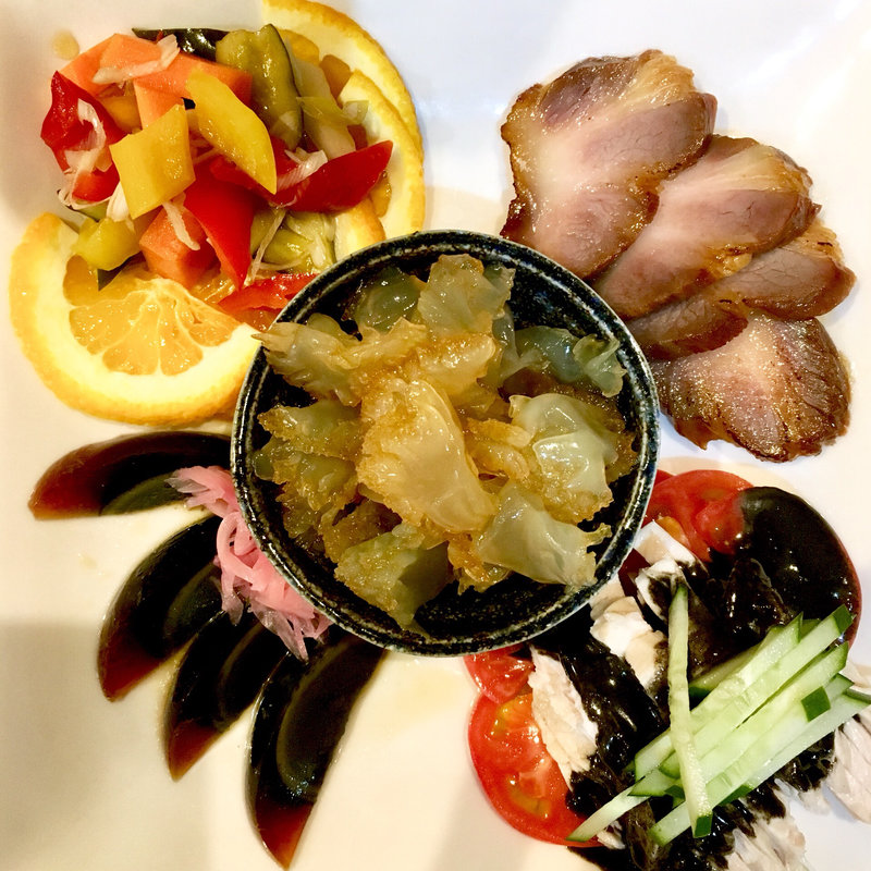 前菜5種盛り合わせ(中華ダイニング グルペット)