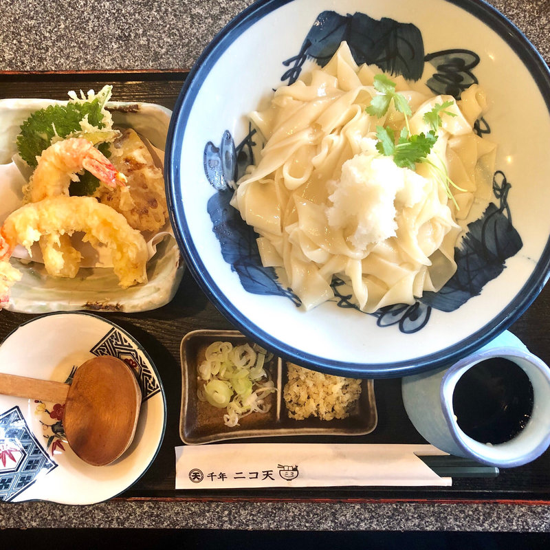 海老おろしきしめん(千年ニコ天 )