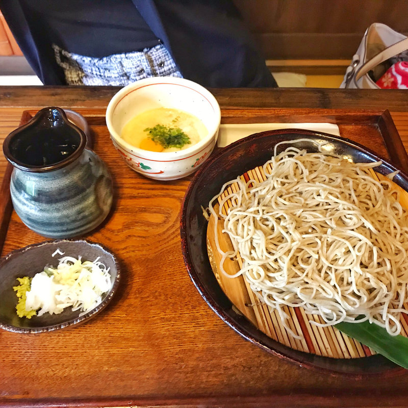 つけとろろそば(遊季庭かわ嶋 （ゆうきていかわしま）)