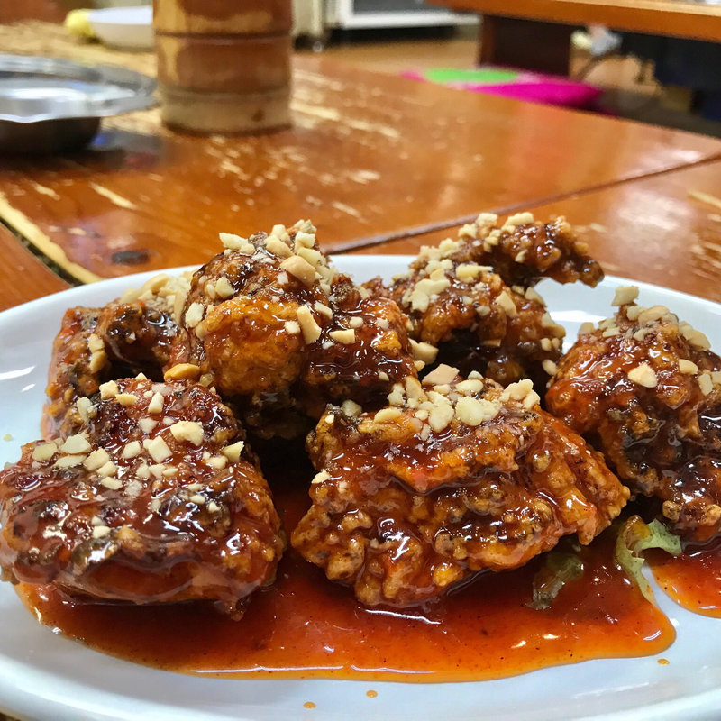 ヤンニョムチキン(玉一 本店)