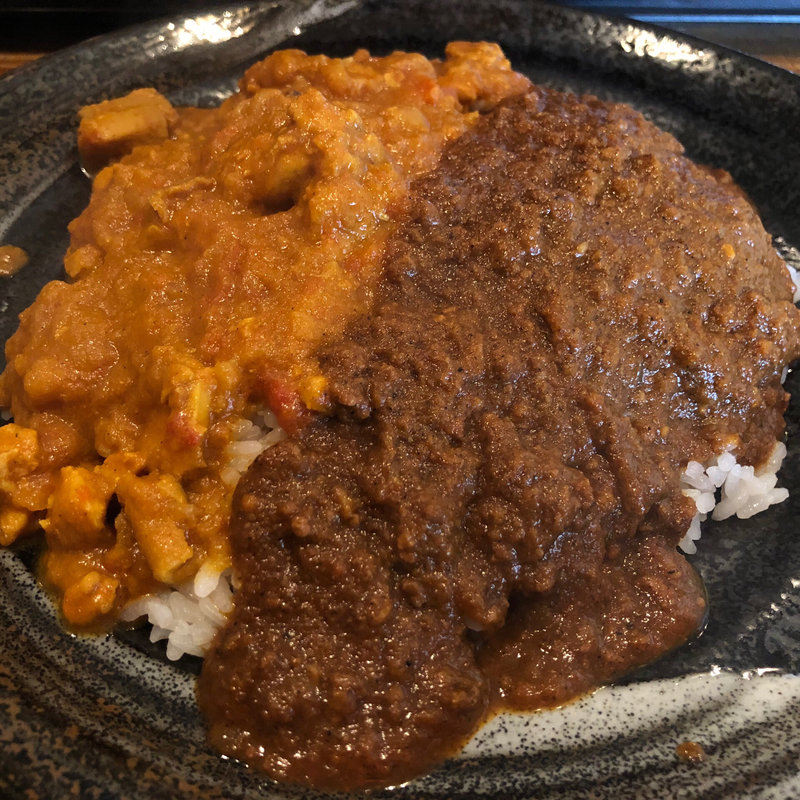 ビーフキーマ＆チキンカレー(スホベイ)