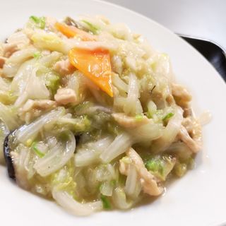 白菜の細切り塩炒め(中国料理 天華)
