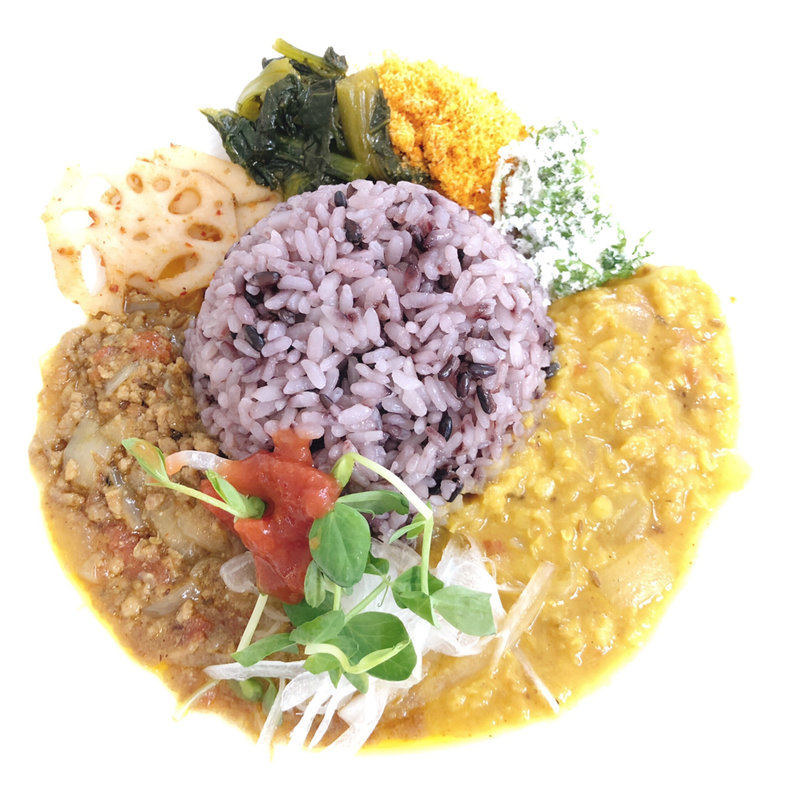 出汁キーマカレープレート(東武百貨店 池袋店 催事場)