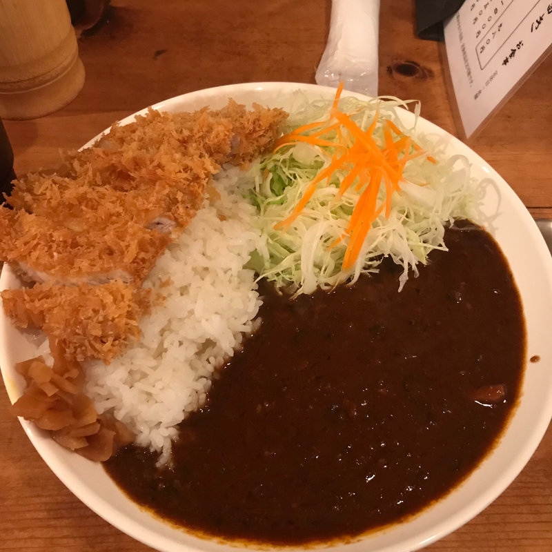 ロースカツカレー(とんかつ光(あかり) 薬院店)