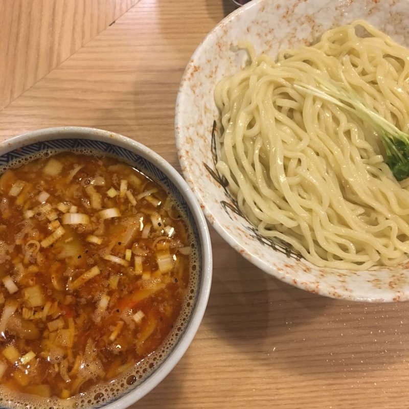 辛つけそば (並)(流。 （ル）)