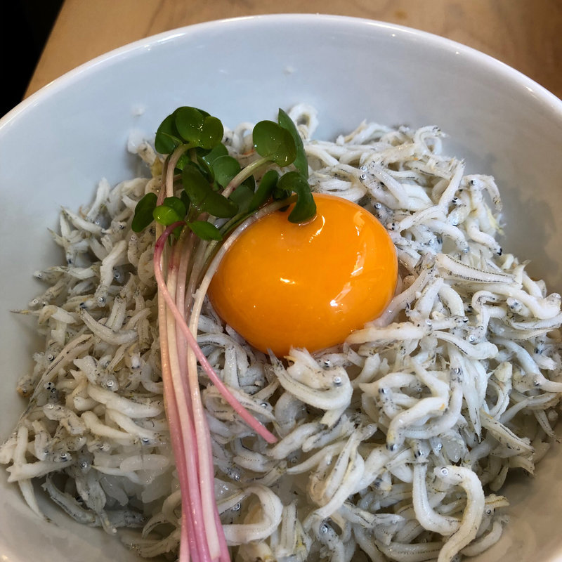 シラス丼(和 dining 清乃 堂山)