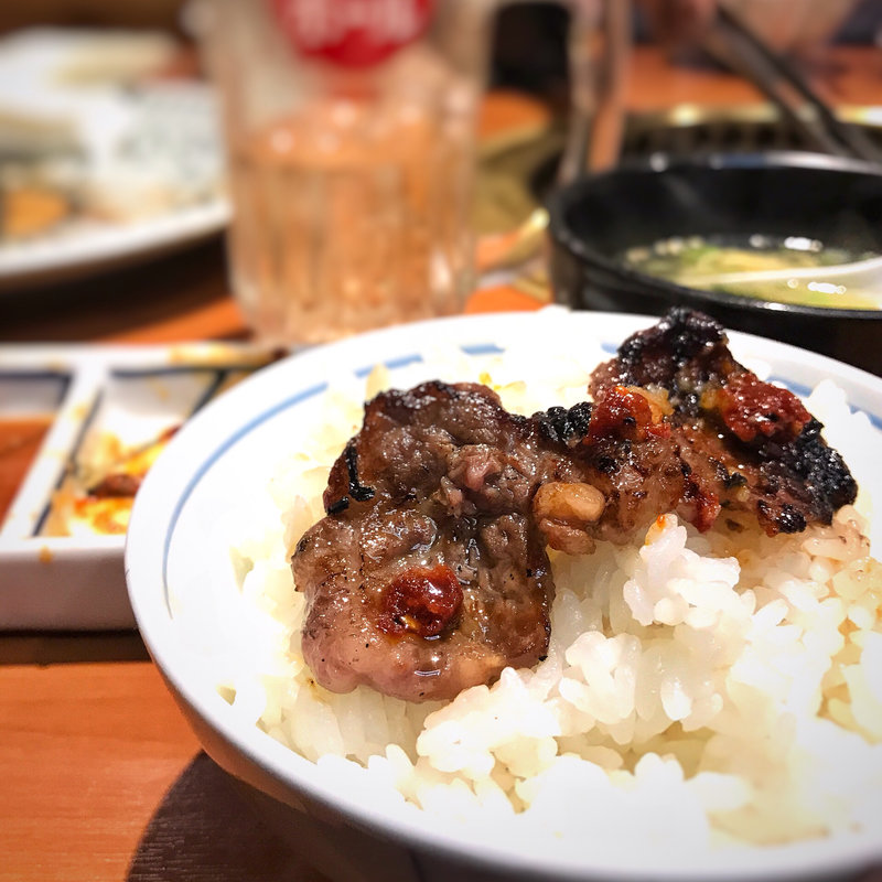 ジャンボカルビランチ(牛心亭・焼肉)