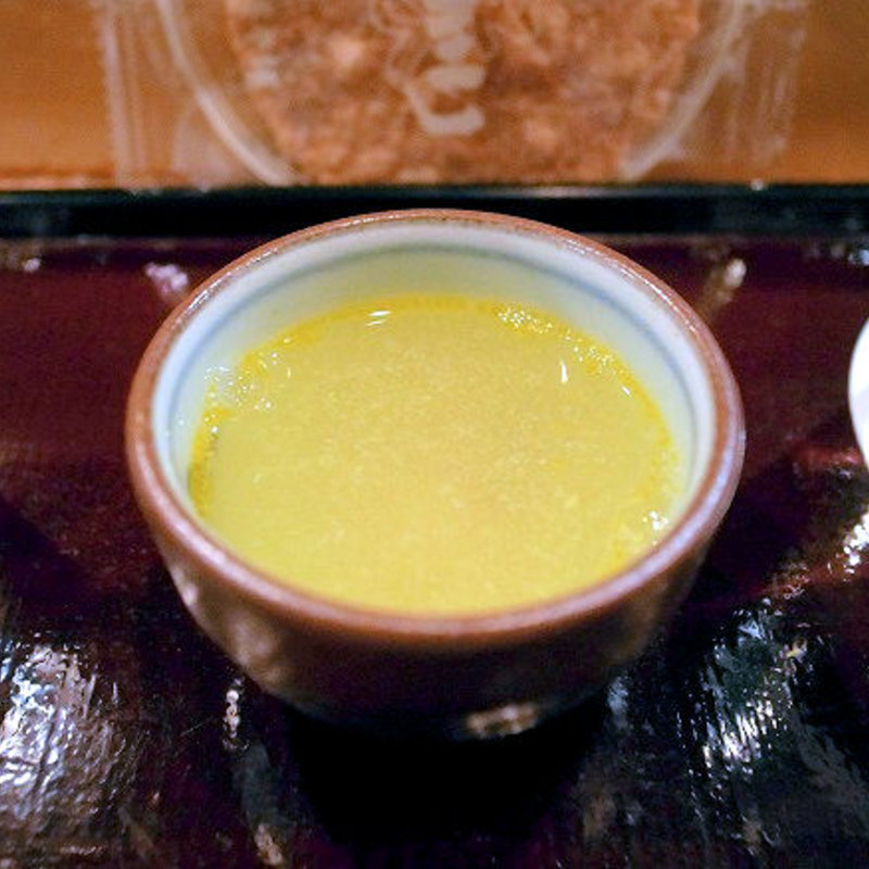 カニの甲羅酒(波やし （はやし）)