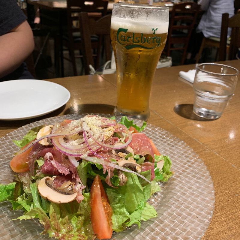 生ハムのサラダ(PASTINOVA シャポー市川店)