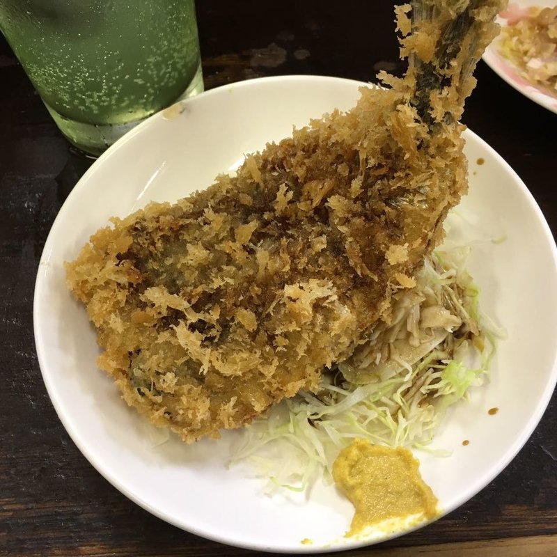 いわしフライ(第三酒寮キンパイ)