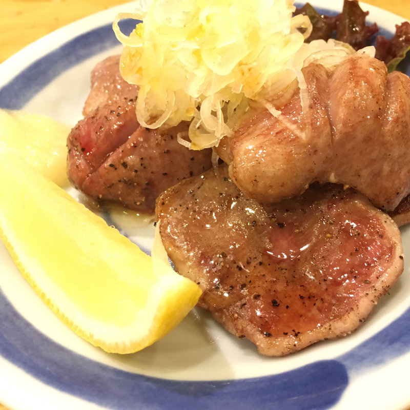 上ねぎタン塩(大衆酒場 かぶら屋 関内店)