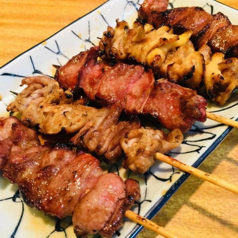 もつ焼き5本盛(生樽ホッピー美好)