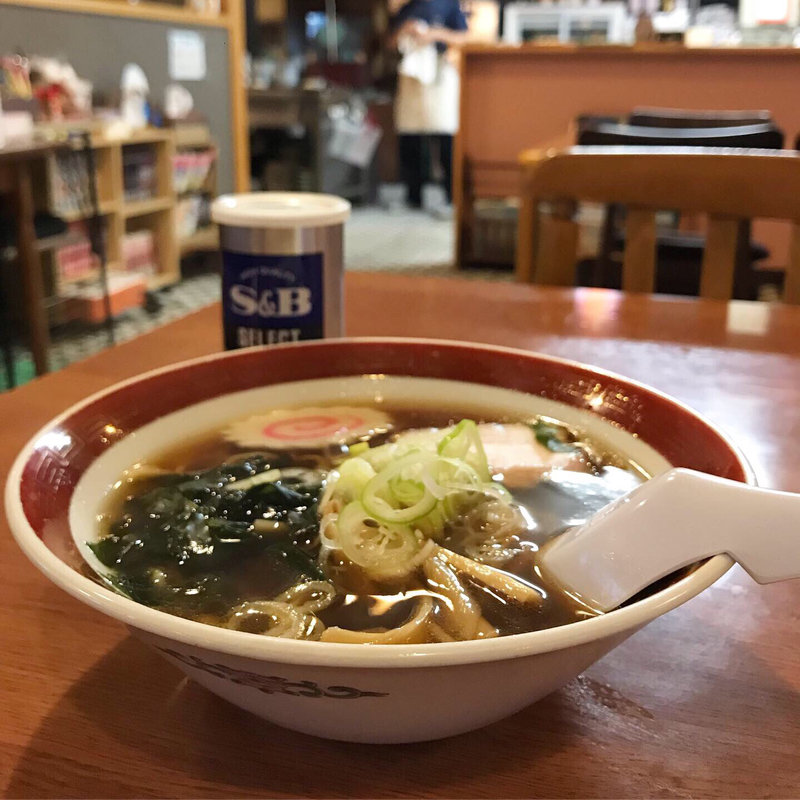 半ラーメン(関英ドライブイン )