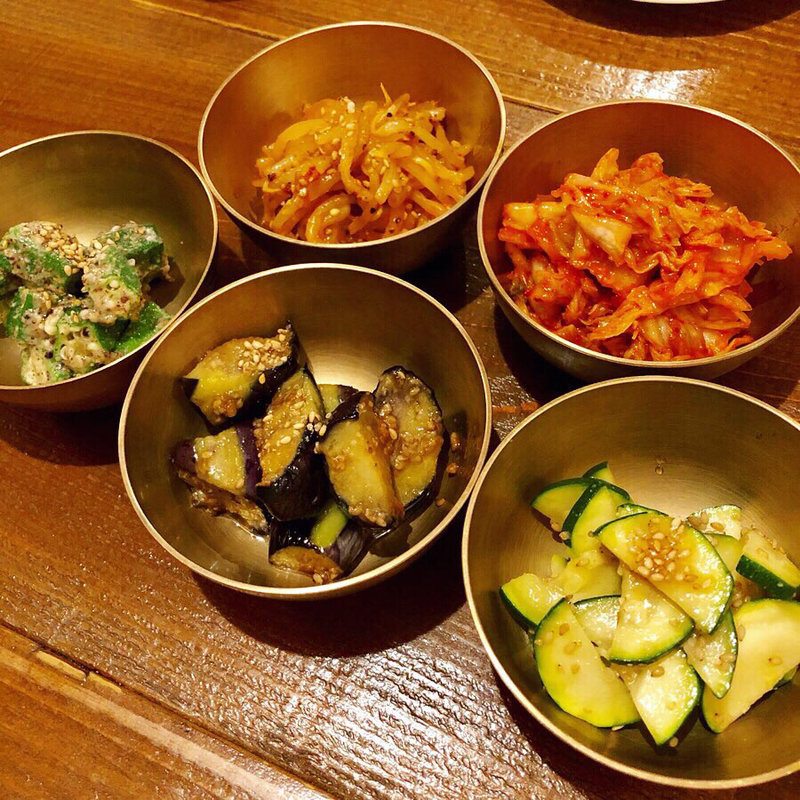 夏野菜のナムル盛り合わせ(HAN COOK （ハンコック）)