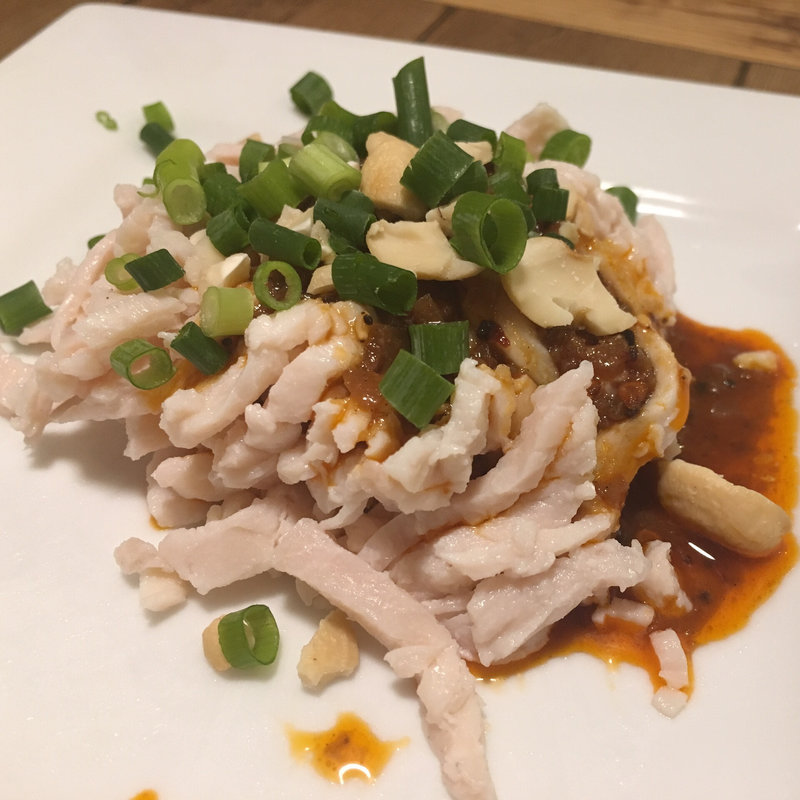 よだれ鶏(中国ラーメン揚州商人 大和店)