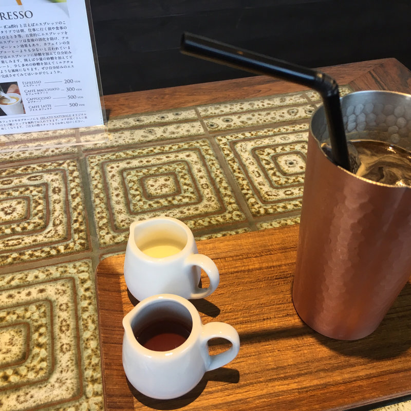 ICE COFFEE(GELATO NATURALE（ジェラート ナトゥラーレ）)