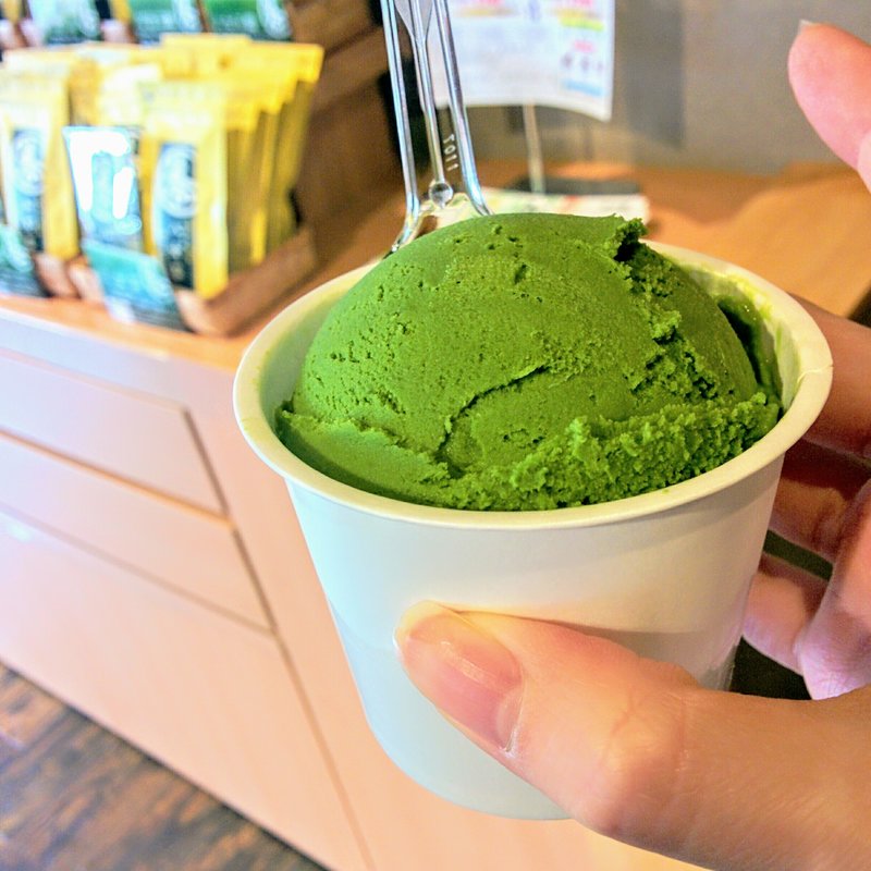 抹茶アイス(宇治園 札幌直営店)