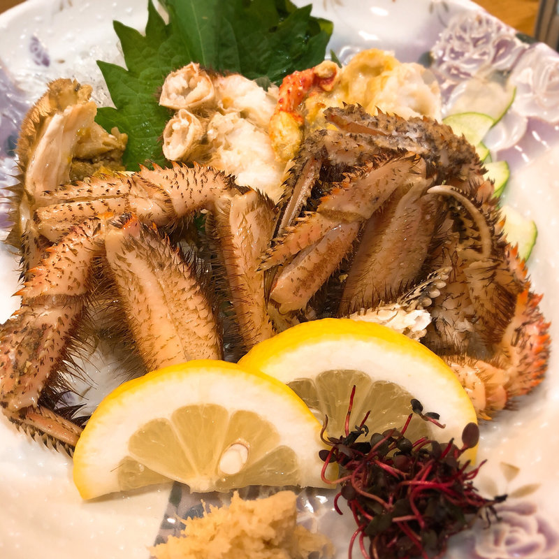 毛ガニ（半身）(ほてい寿司 八尾支店)