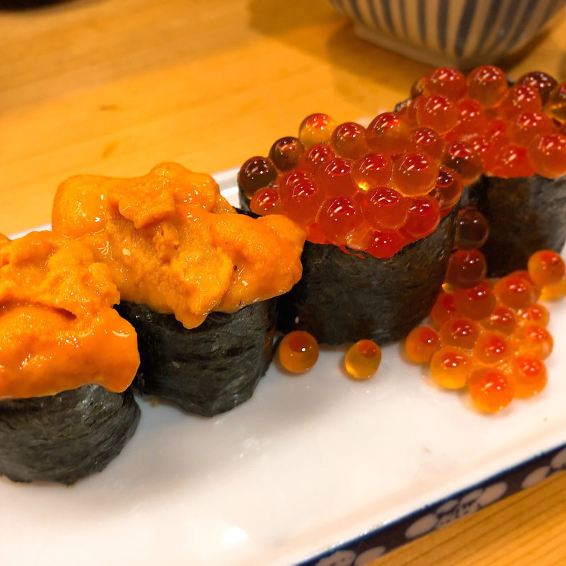 ウニ イクラ 軍艦(ほてい寿司 八尾支店)
