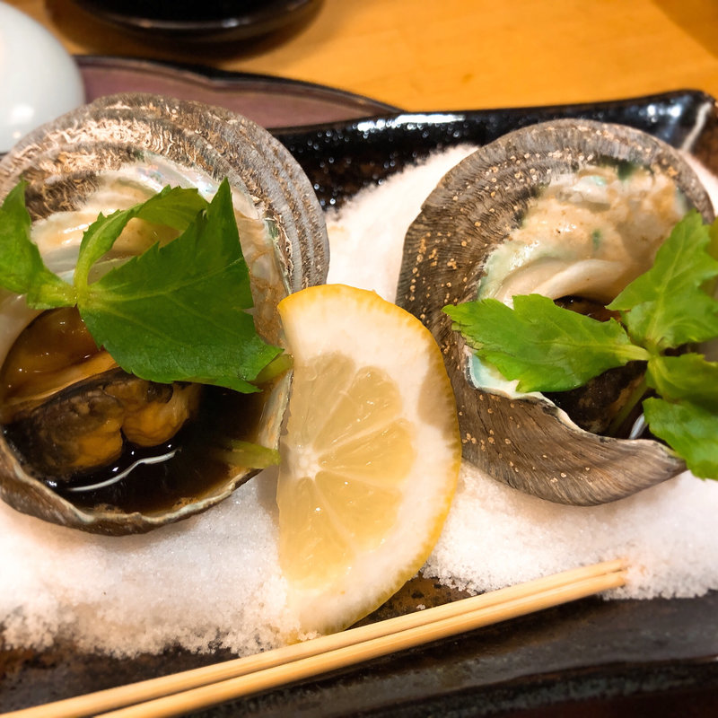 さざえのつぼ焼き(ほてい寿司 八尾支店)