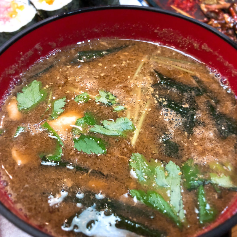 玉赤だし(ほてい寿司 八尾支店)