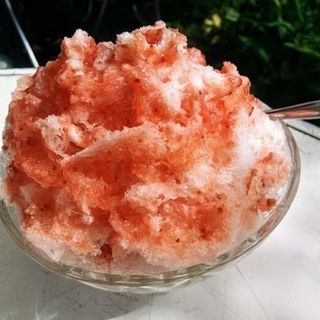 苺(かき氷　花氷)