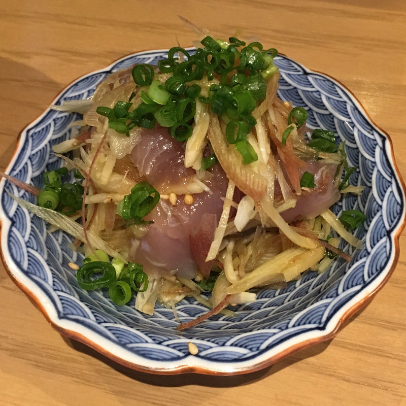 生アジ薬味和え(せいすスタンド)