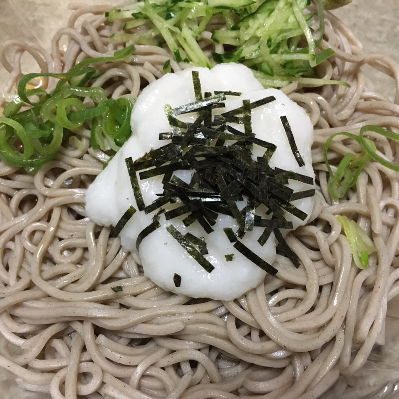 山かけそば(セイコーマート 山鼻9条店)