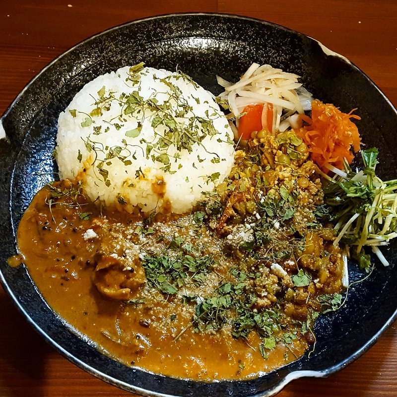 2種合いがけ(カリーみよし)