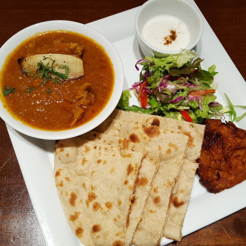 ショウガとチキンのカレー(シターラダイナー品川店)