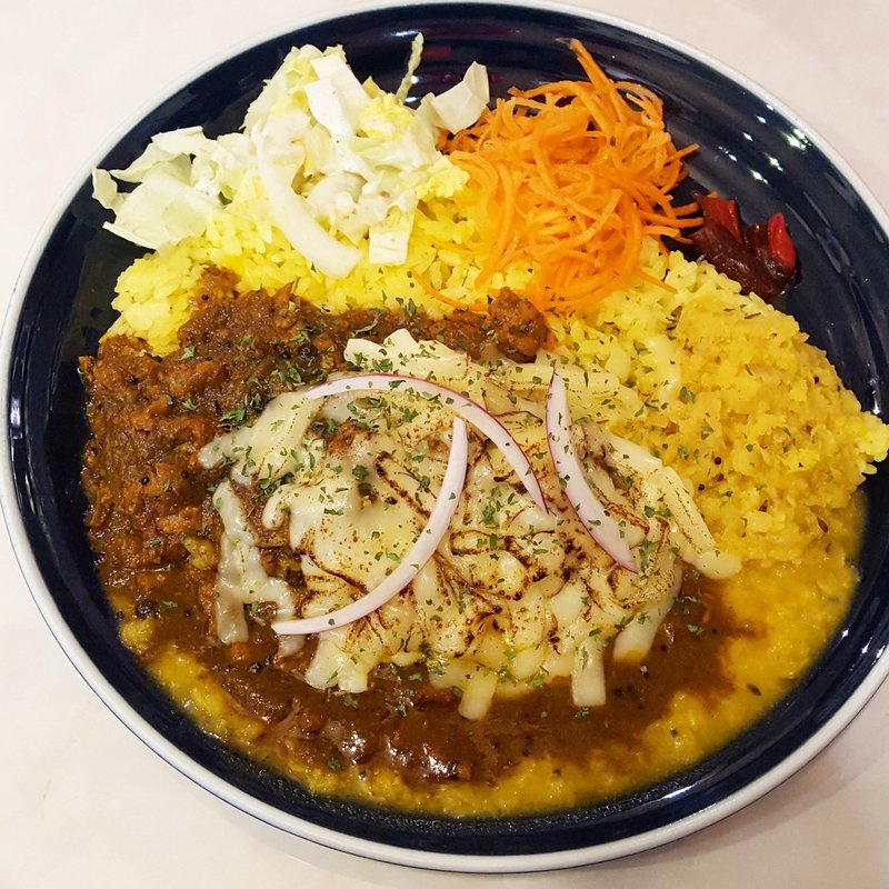 粗挽キーマカリー(Curry & Spice Bar 咖喱人)