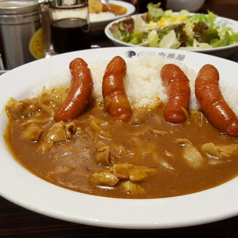 豚しゃぶソーセージカレー(CoCo壱番屋 港区赤坂店)