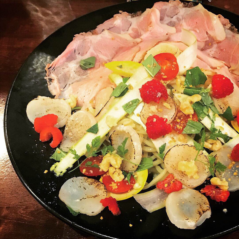 限定 南仏プロヴァンスで出会った冷やし中華(海老丸らーめん)