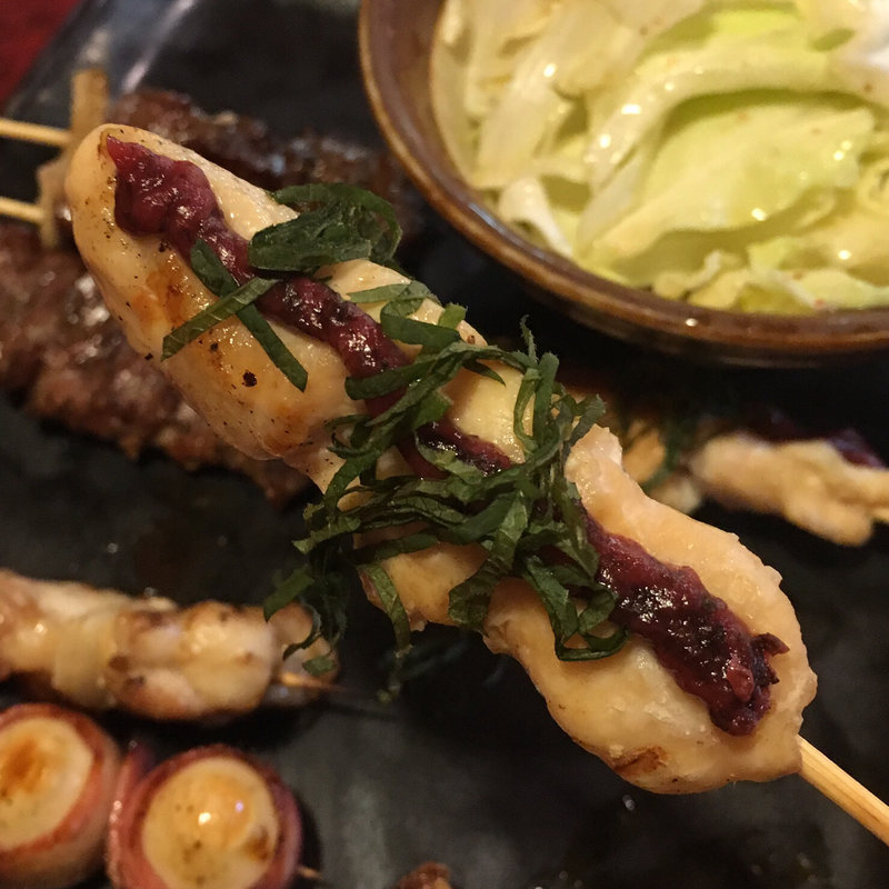 ささみ焼梅肉(風来坊 )