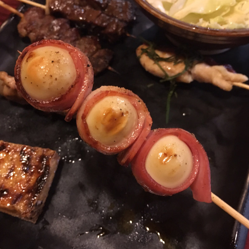 うずらベーコン巻(風来坊 )