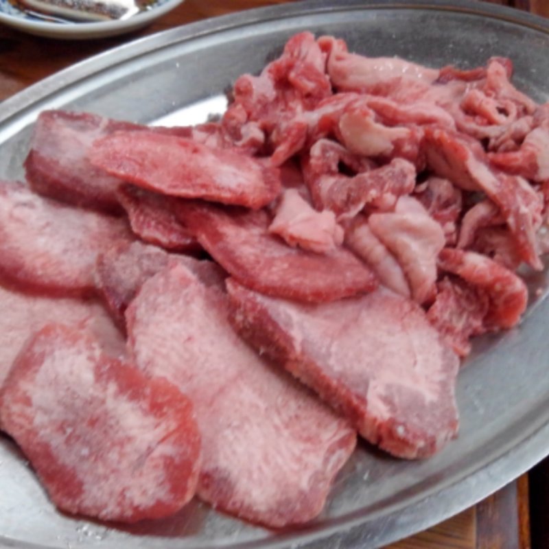 牛タンとスジシオ(大同苑)