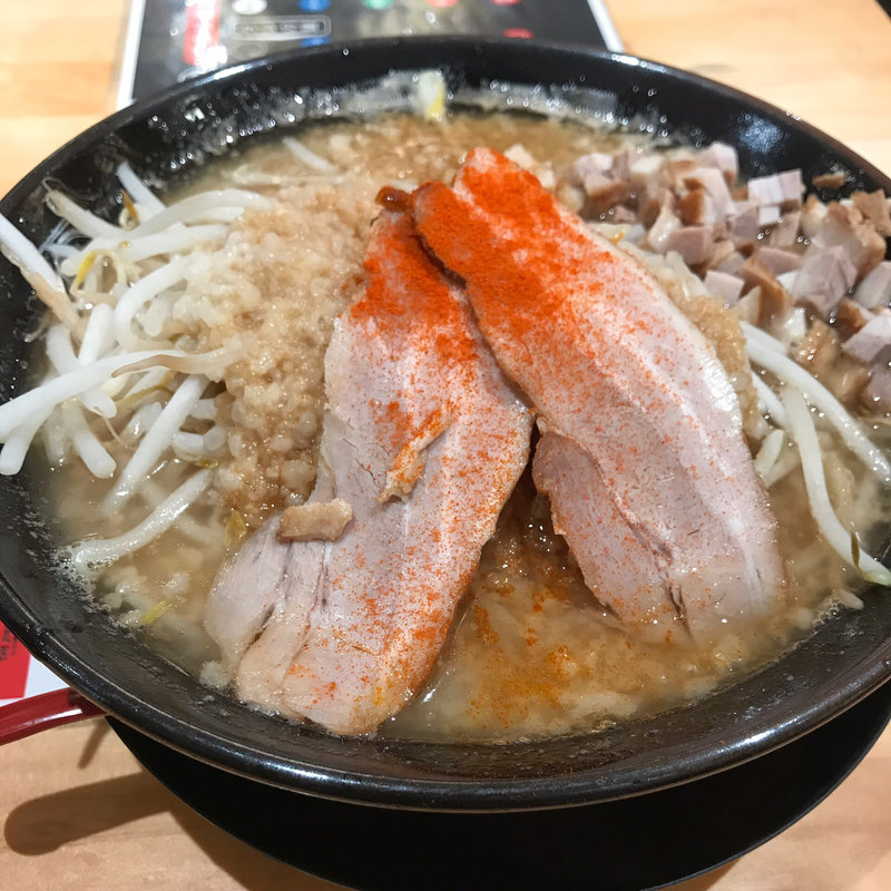 らーめん唐揚げセット(中野屋らーめん THE JIRO 京都駅前店)