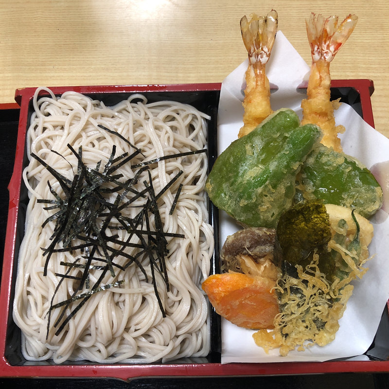 天ざる(生そば しなの （きそばしなの）)