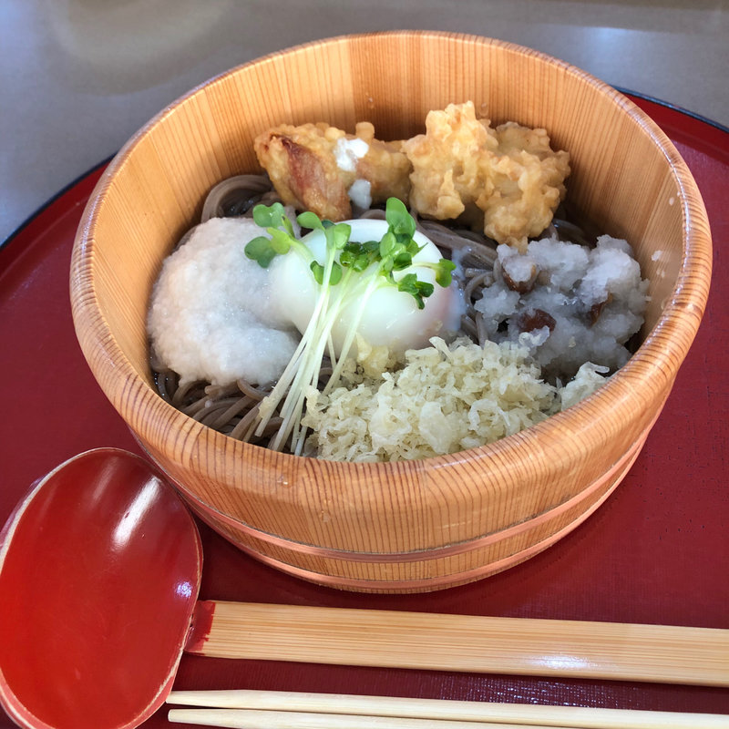 とり天おろしそば(レストラン白滝 )