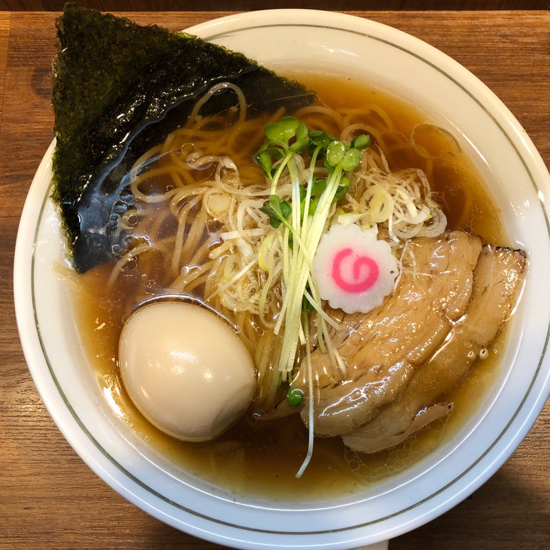 中華そば日向(うすくち醤油)(麺や マルショウ 豊中本店)