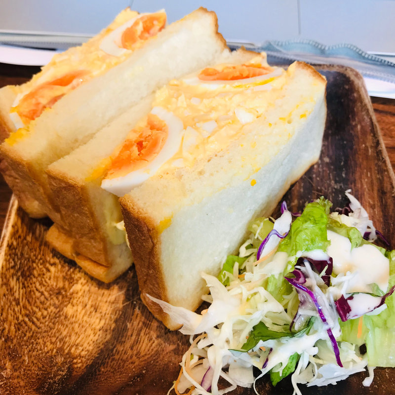 奥久慈卵のたまごサンド(俺のBakery&Cafe 恵比寿)