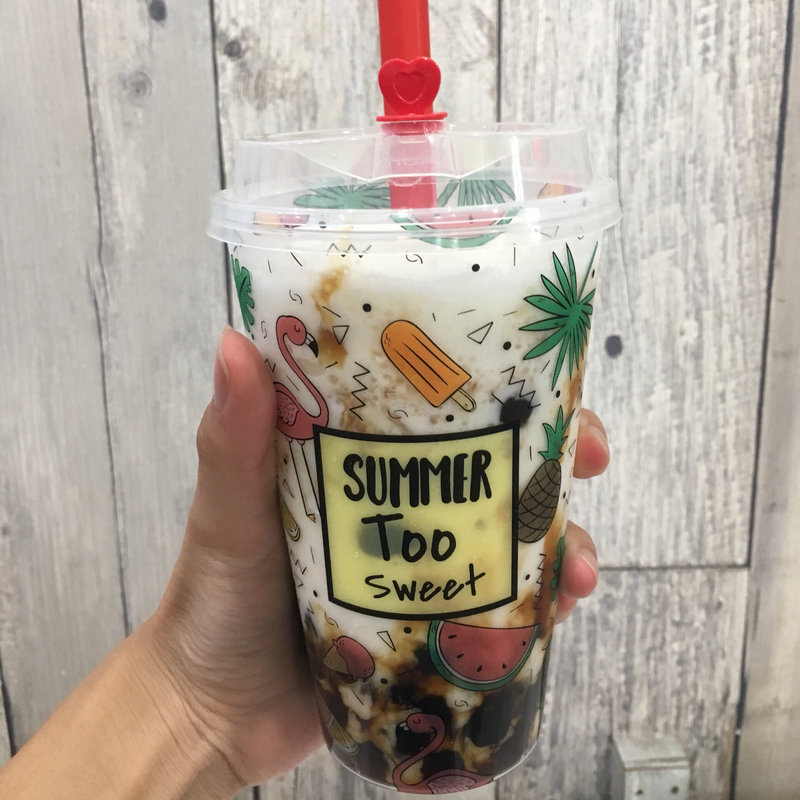 沖縄黒糖ミルクプリン(LeaLea)