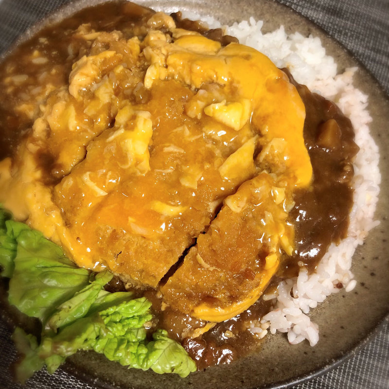 ポミエさんリスペクトカツカレー(すえ☆pi亭)